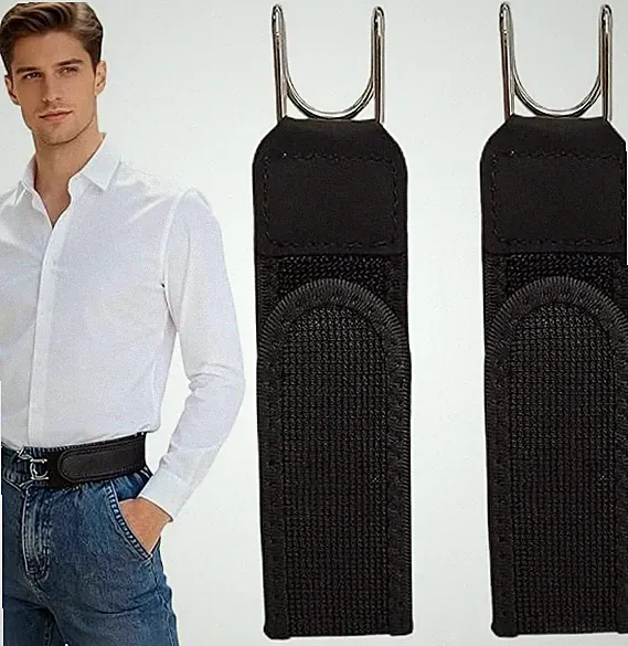 2 Stück Gürtel Hook Ohne Schnalle Für Herren Damen Elastischer Gürtel Taktischer