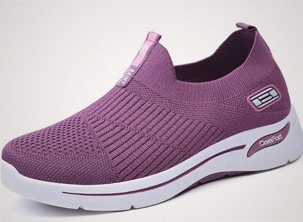 2026 Damen Mesh Sportschuh Luftpolster Laufschuhe Slip On Sneaker Turnschuhe NEU