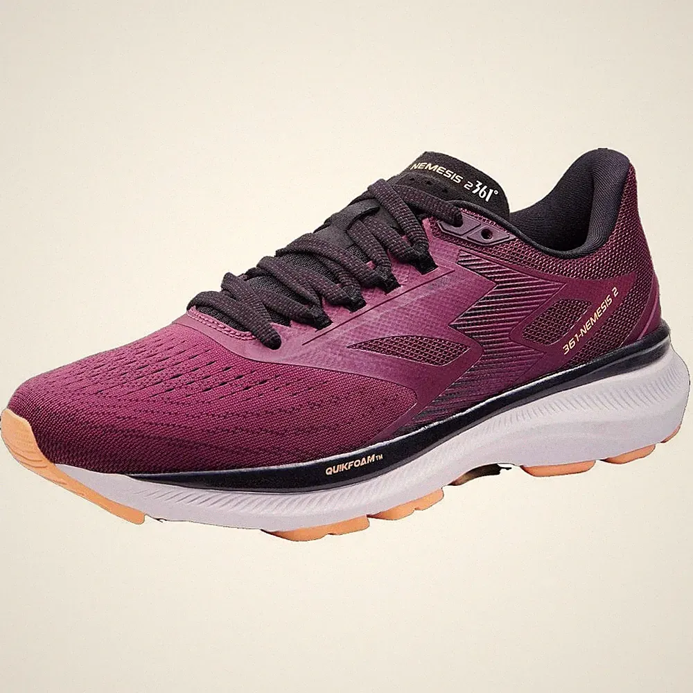 361-Nemesis 2, Farbe grape wine black, Laufschuhe Damen