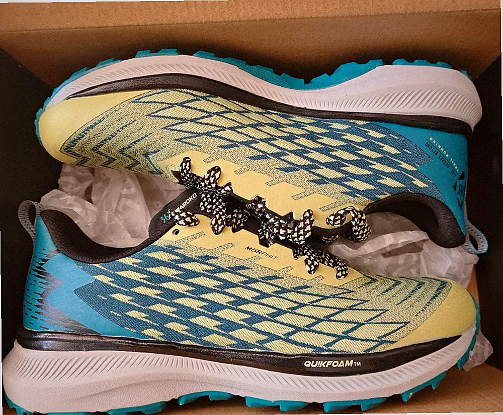 361° Taroko 3 Trailrunning Sneaker Laufschuhe EU 40 Sunny Lime/Verdigris Low Top