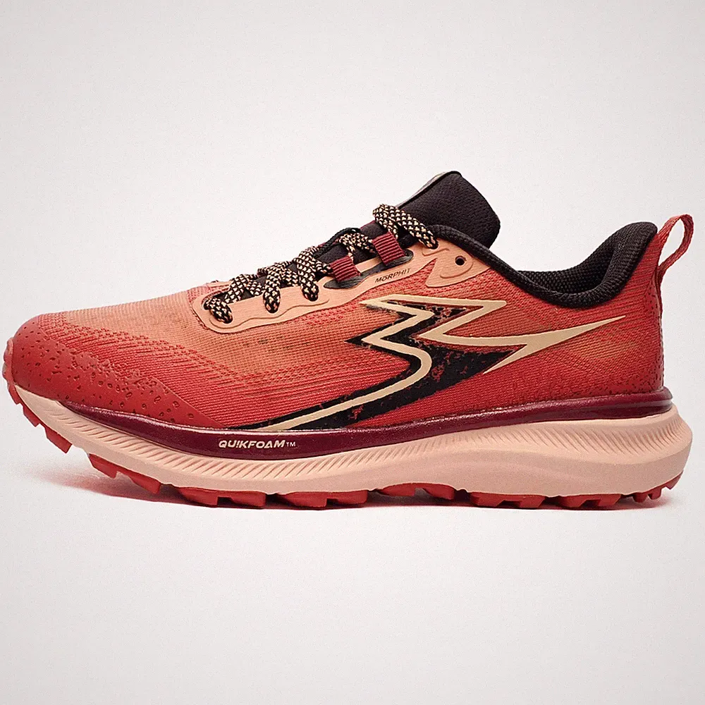 361° Taroko 4 Damen Trail Laufschuhe All Terrain Outdoor Trainer Pink, Schnürung