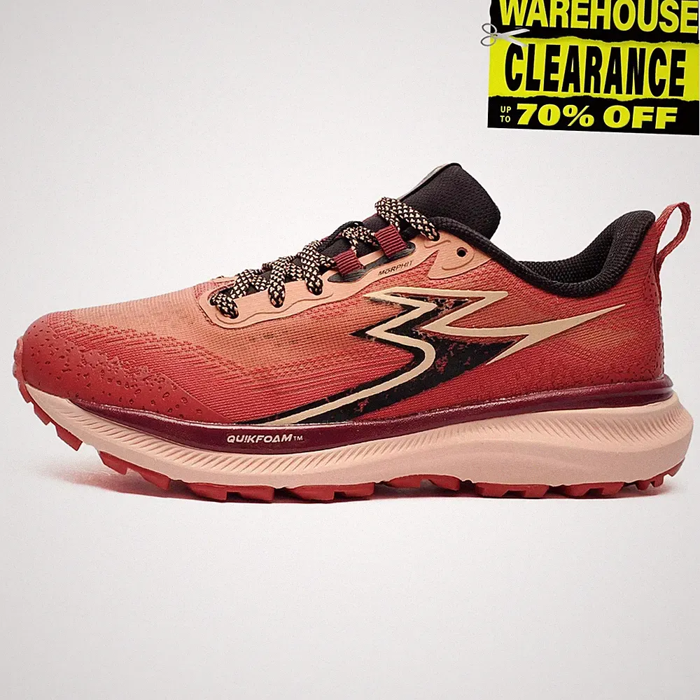 361° Taroko 4 Damen Trail Laufschuhe All Terrain Outdoor Trainer Pink, Schnürung