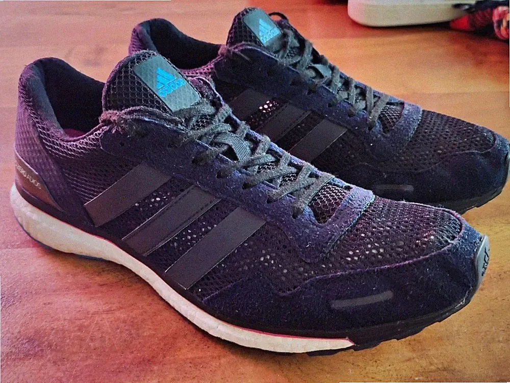 adidas Adizero Adios 3 Damen Laufschuhe Schwarz, Gr. 41⅓