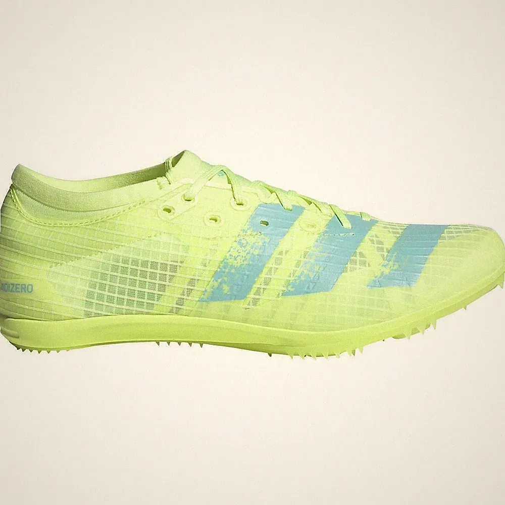 Adidas Adizero Ambition Running Spikes Trainingsschuhe Sport Gelb Originalverpackt Neu 4,5