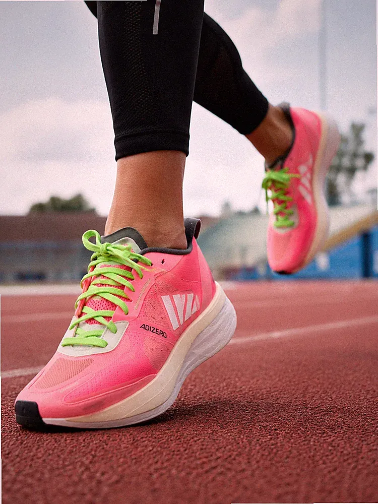 Adidas Adizero Boston 11 Laufschuhe Damen Gr. 40 Pink Grün GX6656 Lightstrike