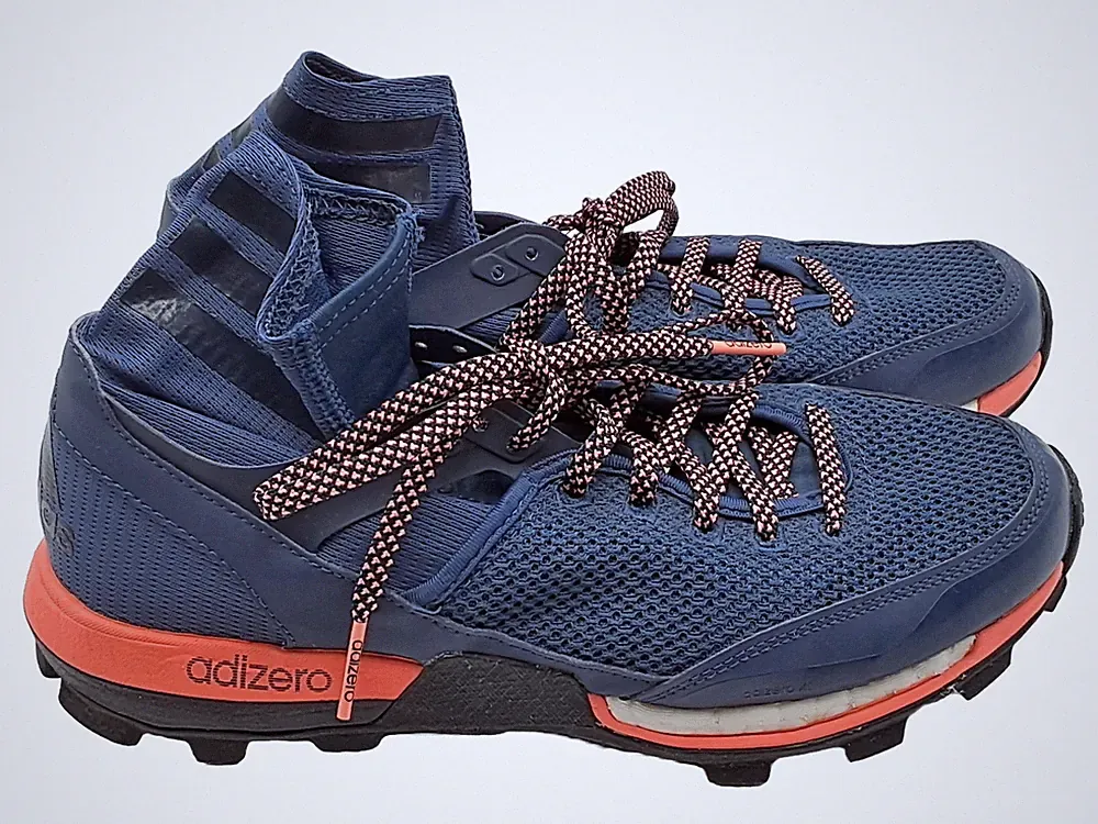 adidas Adizero Sportschuhe Laufschuhe Damen Blau Gr. 41.5