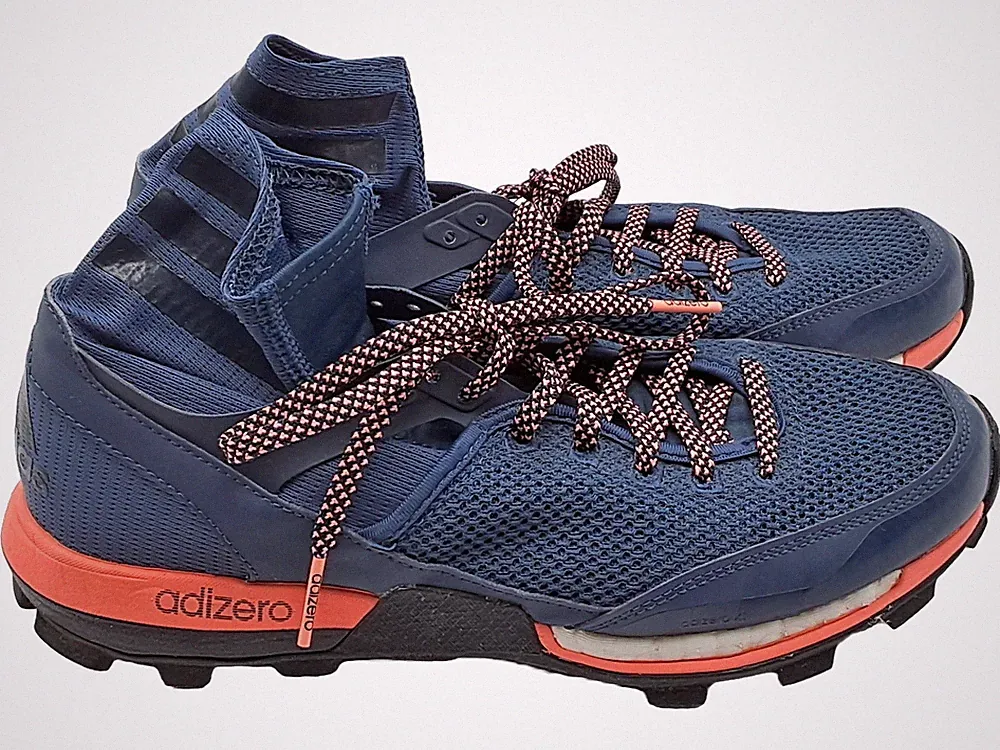 adidas Adizero Sportschuhe Laufschuhe Damen Blau Gr. 41.5
