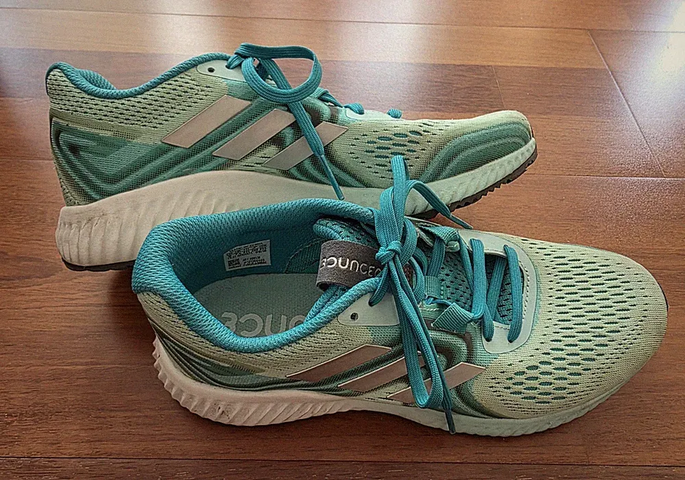 Adidas Aerobounce 2 Laufschuhe/Sneaker Gr. 41, Türkis