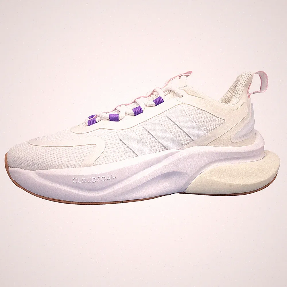 adidas Alpha Bounce Sportschuhe Damen Trainingsschuhe Laufschuh Weiß