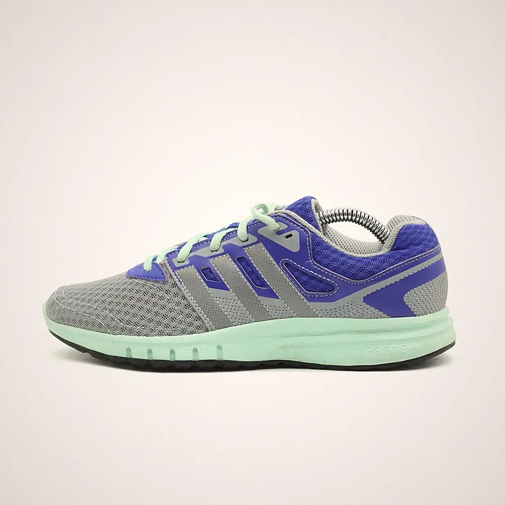 adidas Damen AF5565 Schuhe grau/lila/mint Mesh Low-Top Laufschuh EU 37 1/3