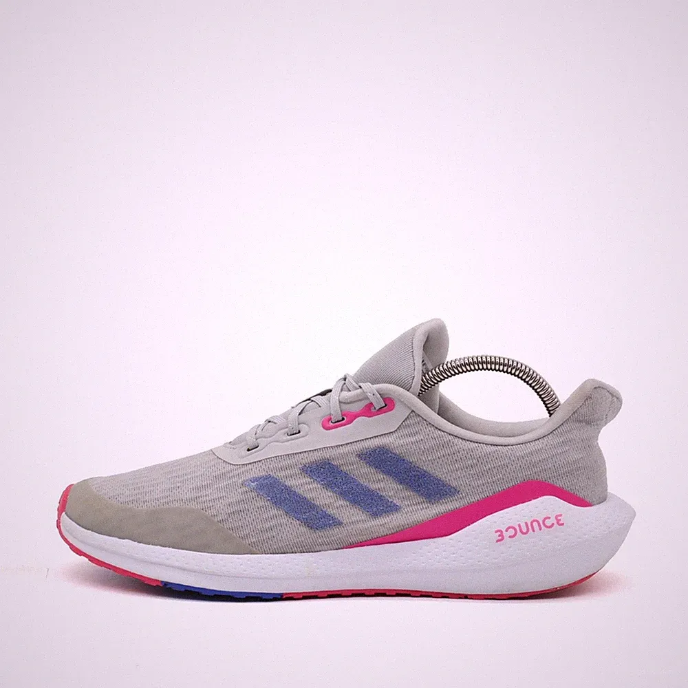 adidas Damen Bounce H01871 Sneaker Grau/Pink/Blau Mesh ämpfung Laufschuh EU 38.5