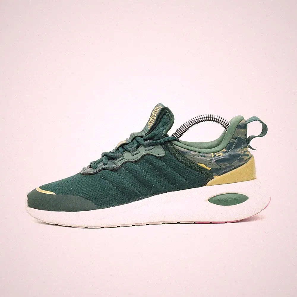 adidas Damen Cloudfoam Super Laufschuhe EU 39⅓ grün GZ6777