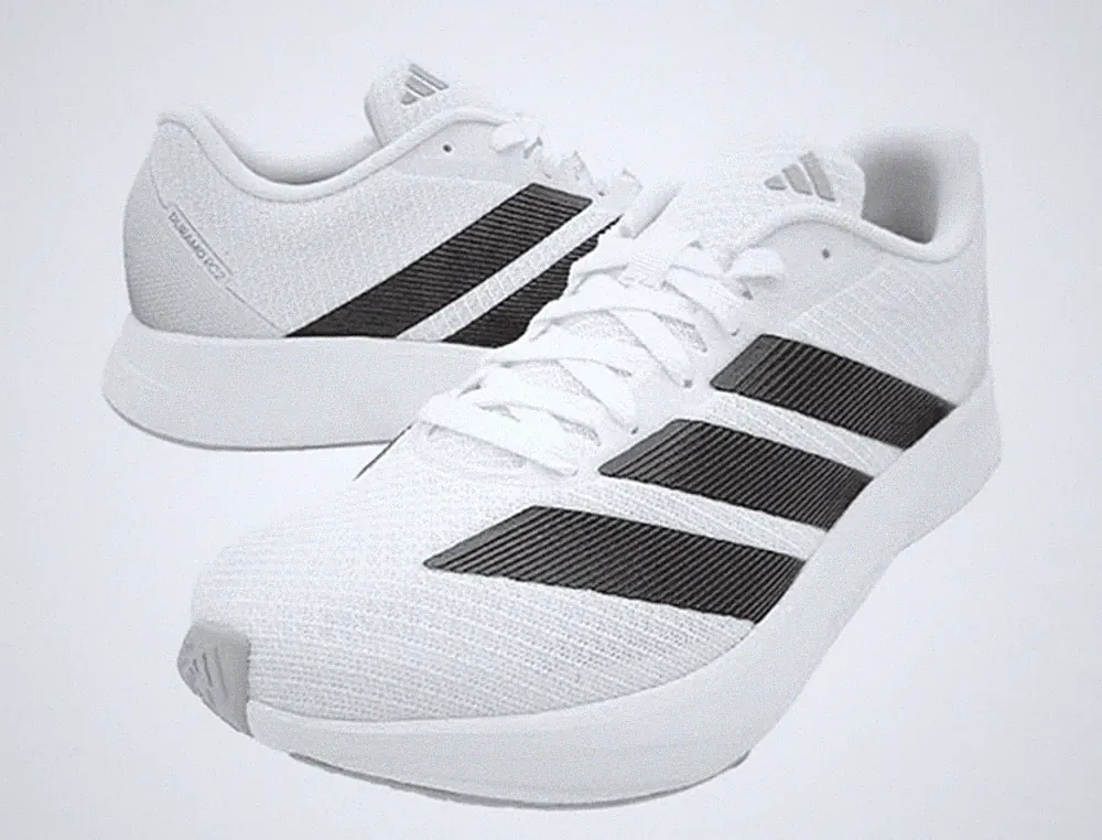 Adidas Damen DURAMO RC2 Schuhe Run Weiß Sportschuhe Freizeit Fitnessstudio Sc...