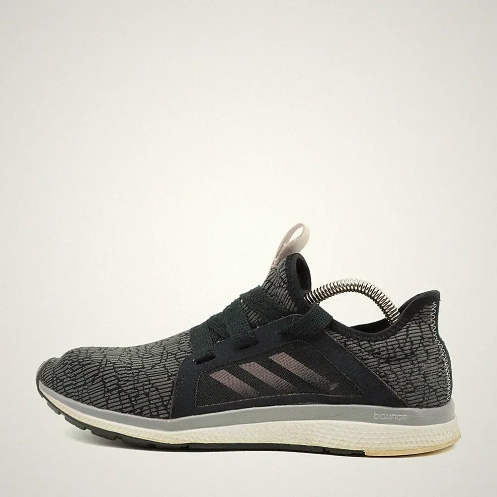 adidas Damen Edge Lux Bounce Sneaker Schwarz Grau leicht Laufschuhe EU 40⅔