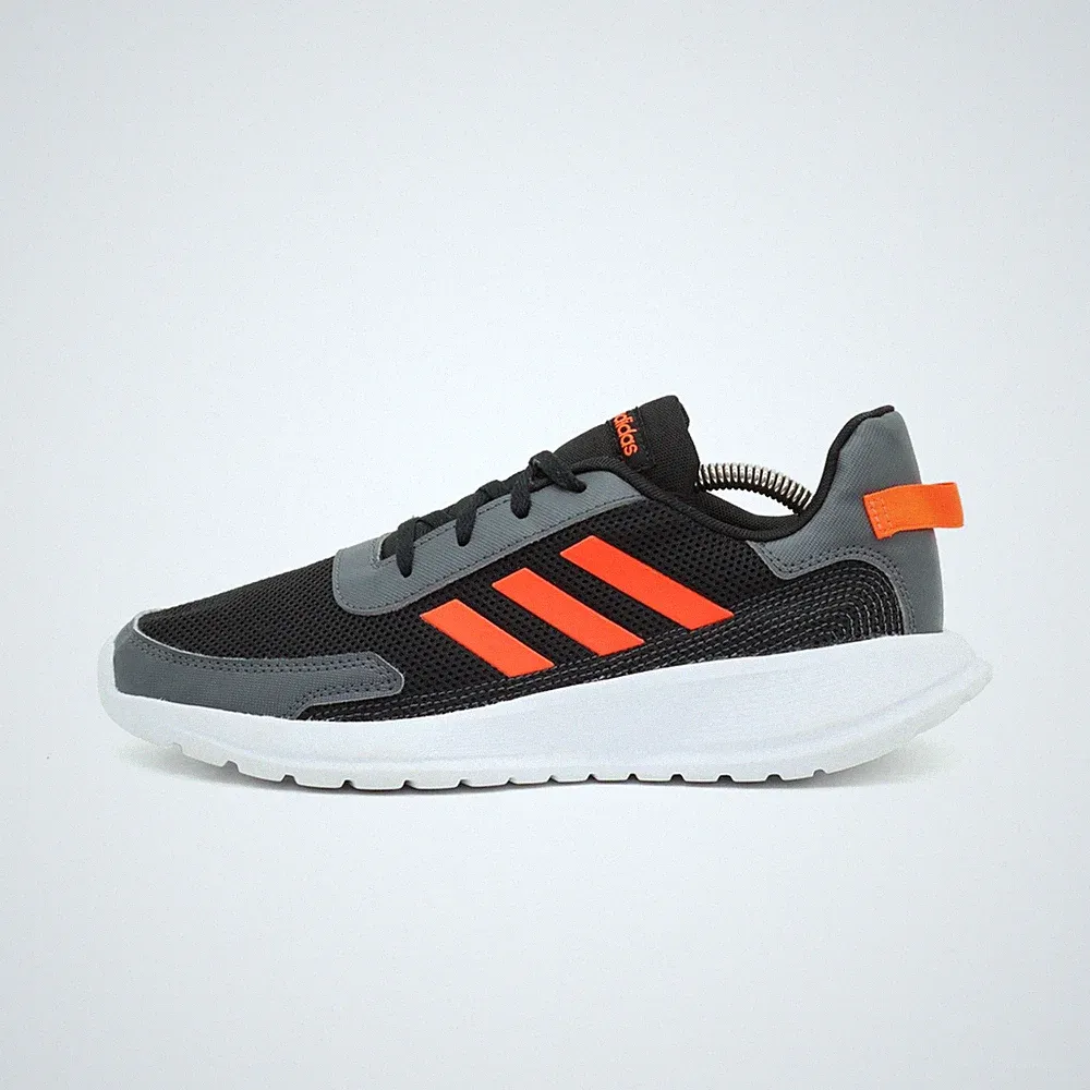 adidas Damen EG4124 Laufschuh schwarz, grau, orange Mesh, Sneaker EU 39 1/3