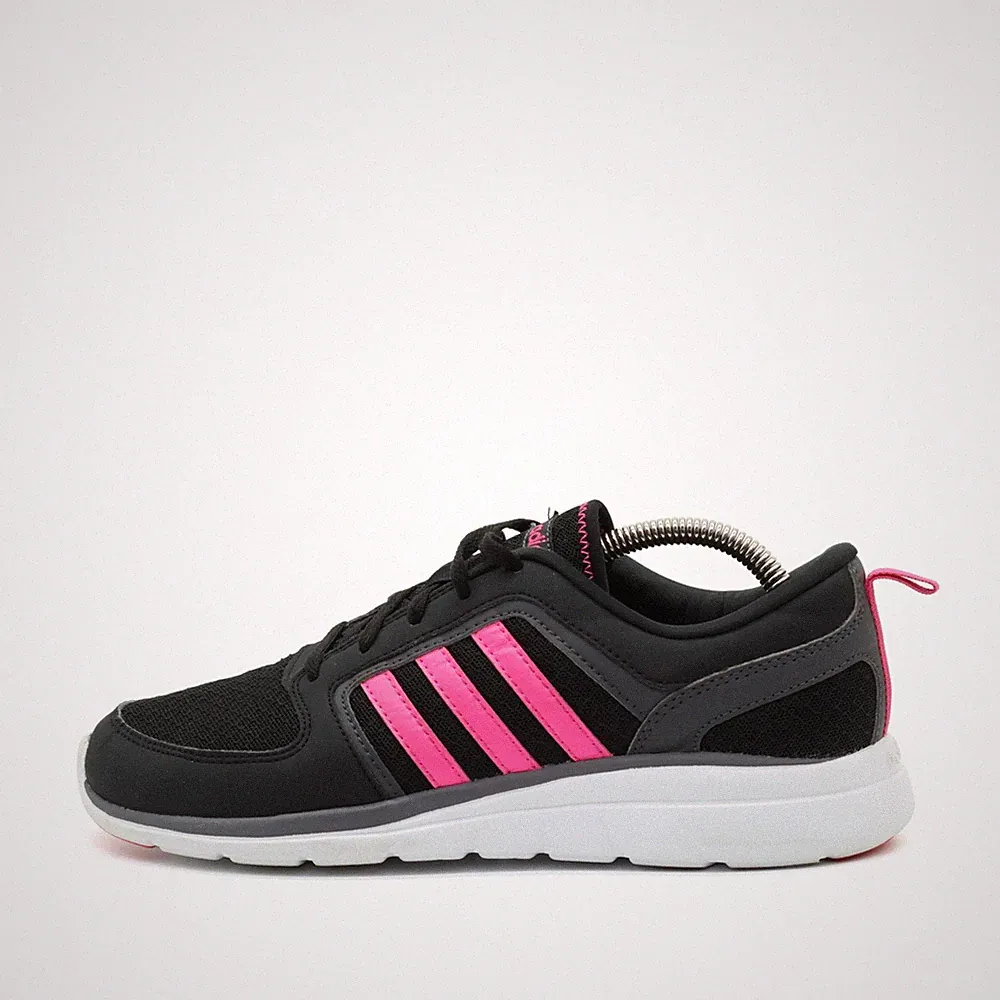 adidas Damen F99351 Sneaker Schwarz/Pink Mesh/Synthetik Laufschuh EU 39 1/3