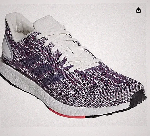 adidas Damen Pure Boost DPR Laufschuhe Sportschuhe Lila EU Gr. 42,5