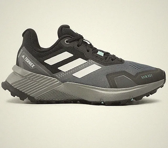 Adidas Sneaker 38 Damen Laufschuhe Terrex Soulstride R Rdy W Grau Sport Gym Neu