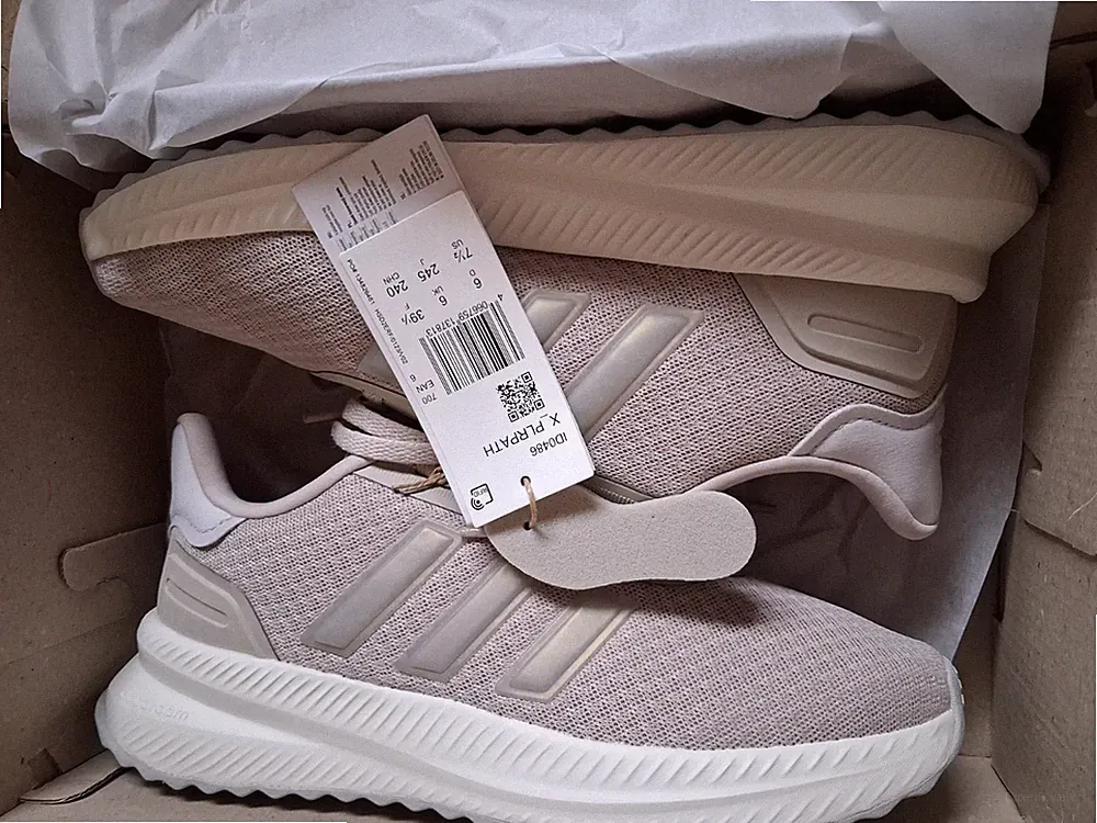 adidas Damen Sneaker Laufschuhe Größe 39 1/3 Beige Neu X_PLRPATH