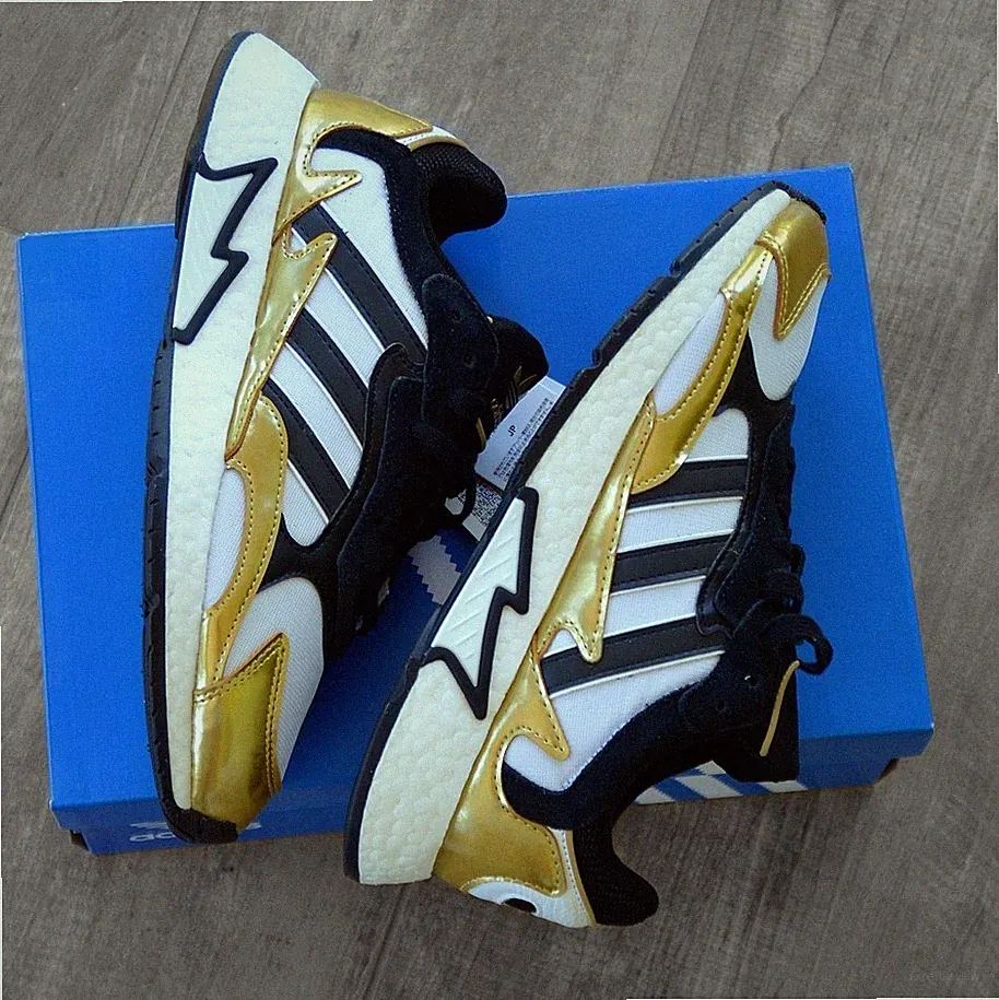 Adidas Damen Sneaker Schuhe Laufschuh nmd zx samba weiß/schwarz/gold (UK 6.5) 40