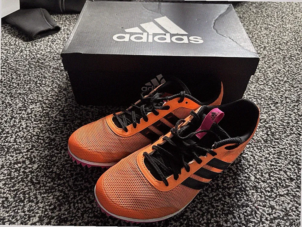 Adidas Distancestar Laufspikes Leichtathletikschuhe Damengröße 4,5 "