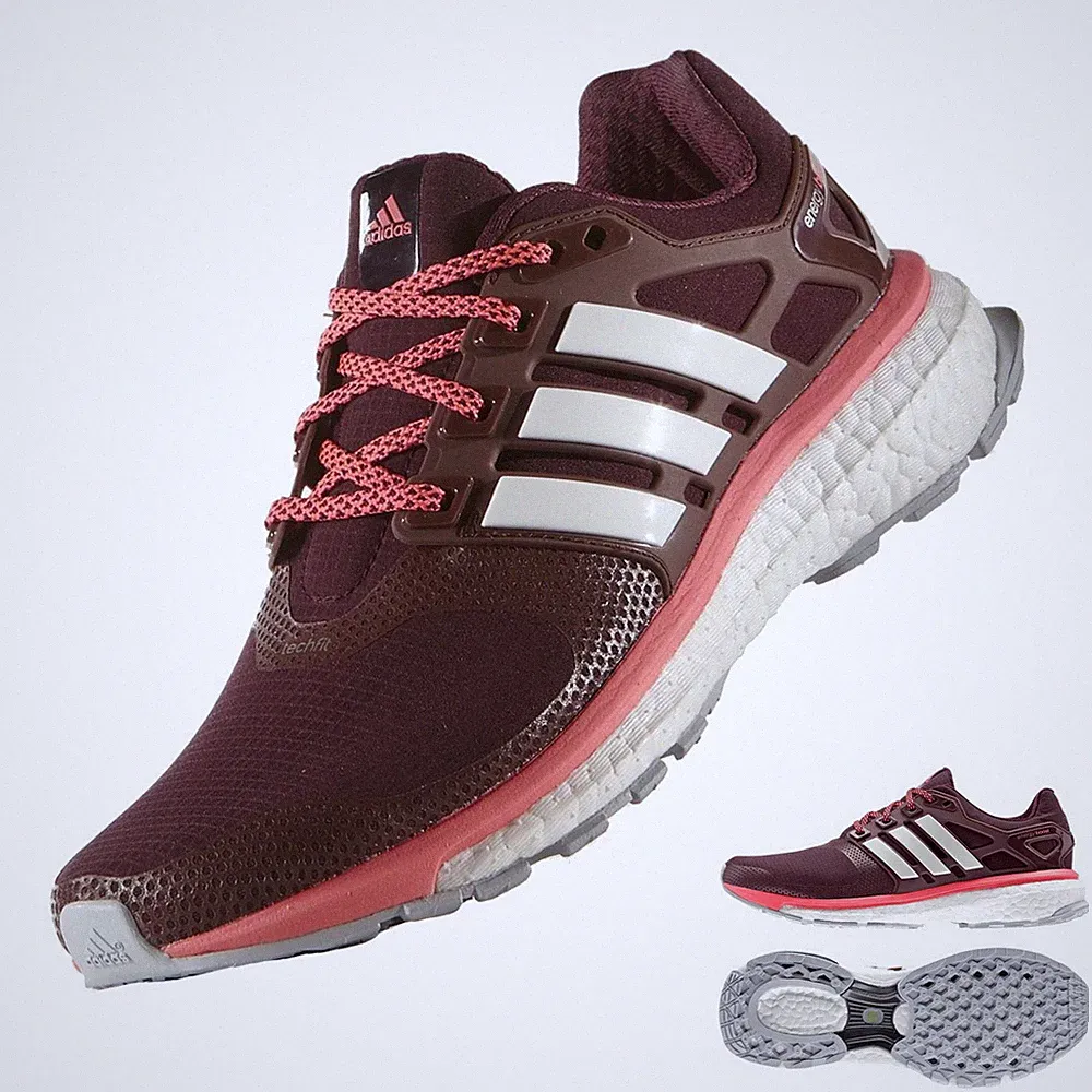adidas Energy Boost 2 ATR Damen Laufschuhe B23151 maroon/chalk white/flash/red