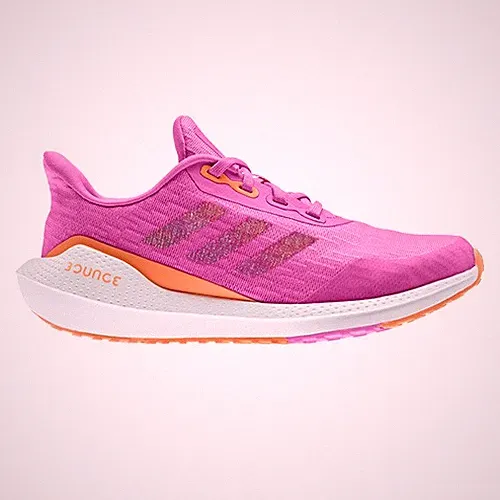 adidas EQ21 Run J Laufschuhe, ROSCHI/NARCHI/FTWBLA, 35.5 EU