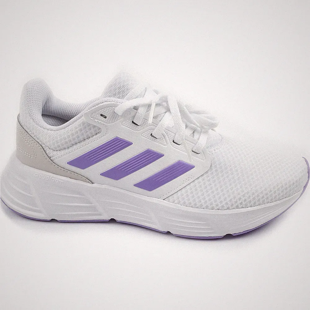 Adidas Galaxy 6 Damen Laufschuhe Running Sneaker Sportschuhe Weiß Cloudfoam