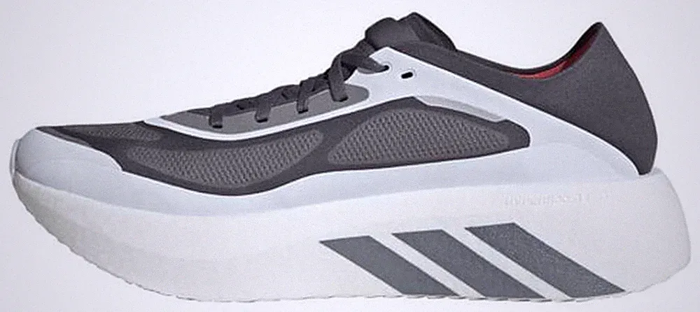 adidas Hyperboost Run KH8132 Herren Laufschuhe Weiß Grau 2E Weite Herren