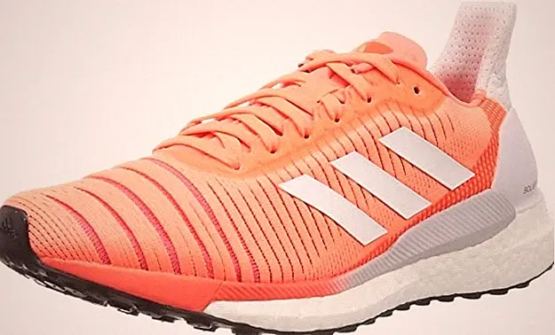 Adidas Laufschuh Solar Glide 19 Damen Sport Fitness Traillauf Orange Gr. 35 1/3