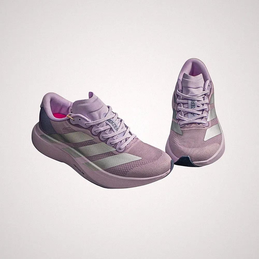 Adidas Laufschuhe adizero Evo SL - Powder Plum/Silber/Pink Damen