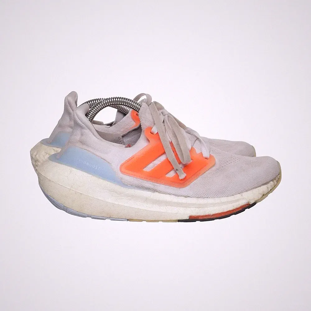 Adidas, Laufschuhe, Größe: 35 1/2, Grau/Orange, Damen #hoq