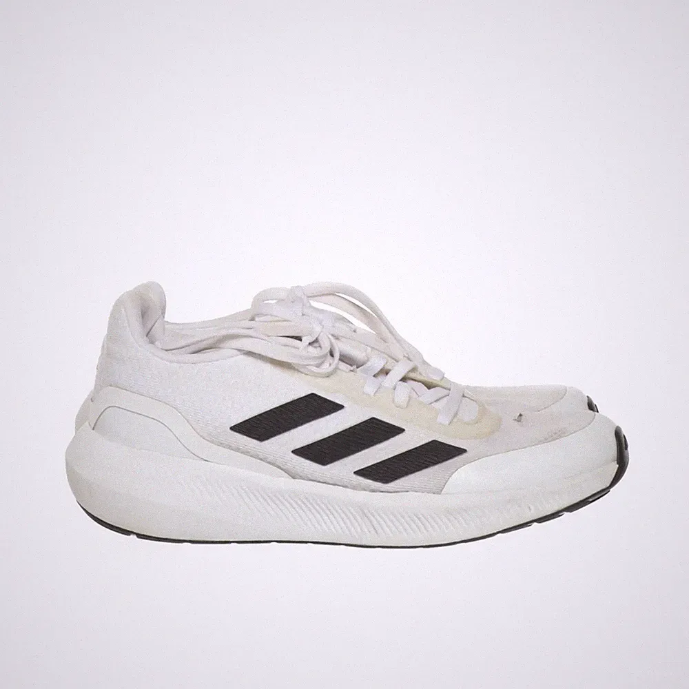 Adidas, Laufschuhe, Größe: 36 1/2, Weiß/Schwarz, Damen #Ru0