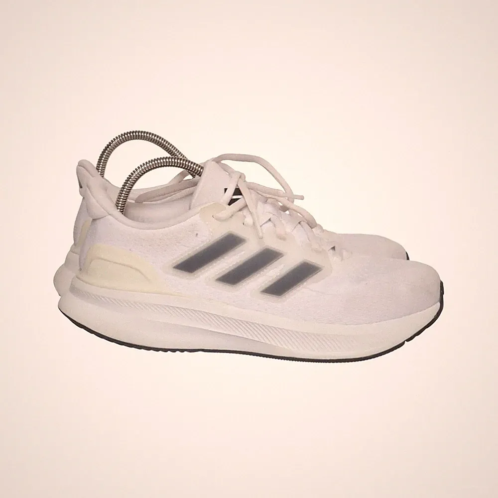 Adidas, Laufschuhe, Größe: 37 1/3, Weiß/Schwarz, Damen #l38