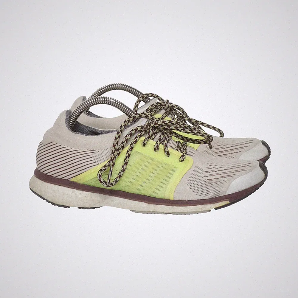 Adidas, Laufschuhe, Größe: 38 2/3, Beige/Gelb/Braun, Damen #32T
