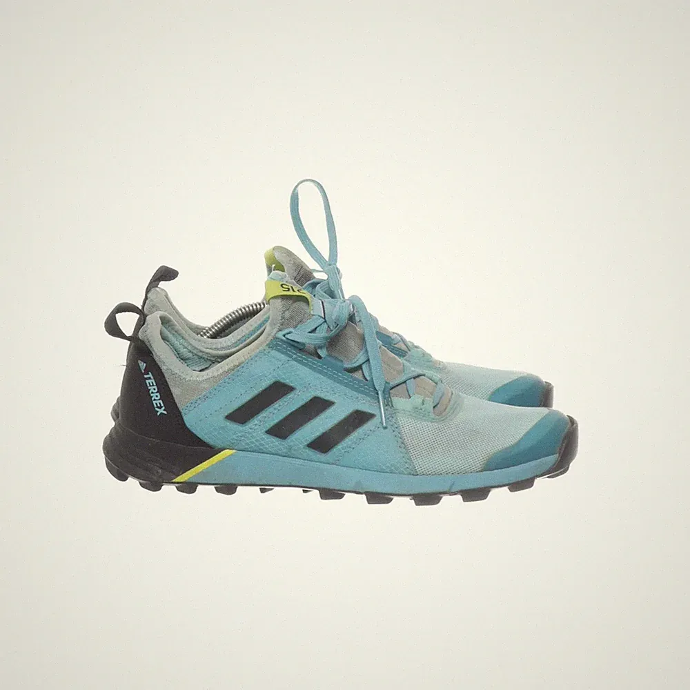Adidas, Laufschuhe, Größe: 38 2/3, Blau/Schwarz, Damen #tg7
