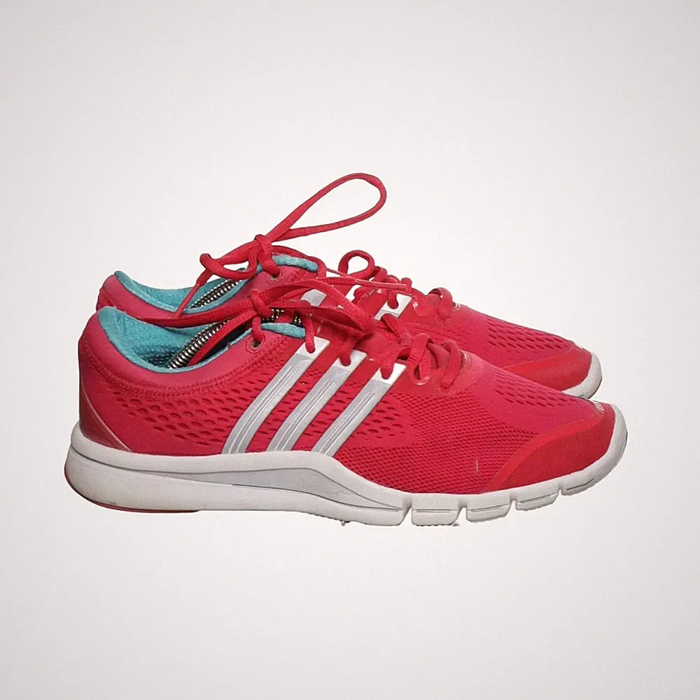 Adidas, Laufschuhe, Größe: 38, Pink/Silber/Türkis, Damen #VcI