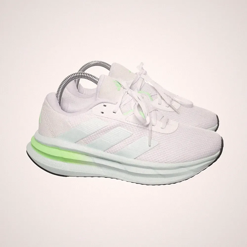 Adidas, Laufschuhe, Größe: 39 1/3, Weiß/Grün, Damen #b5Z