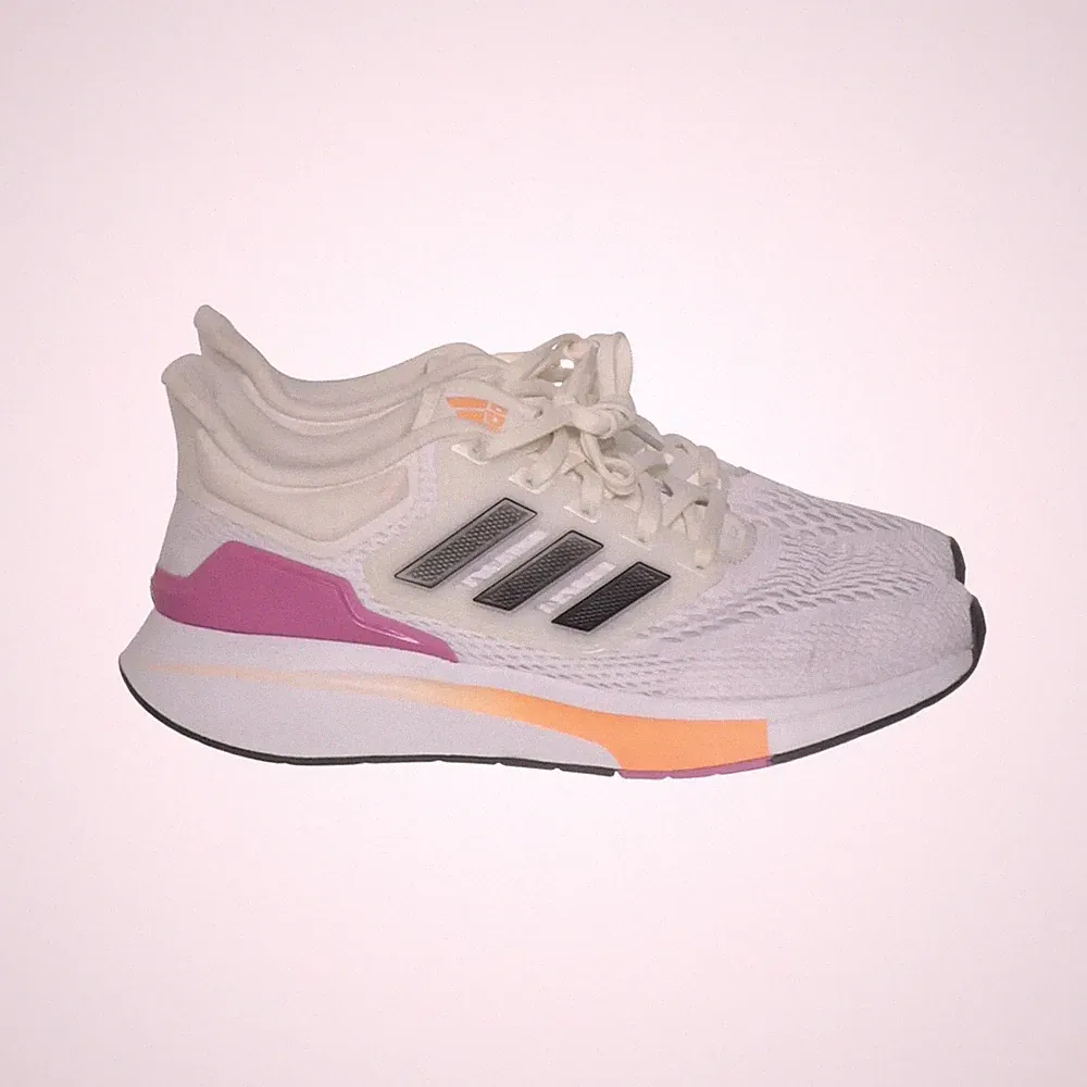 Adidas, Laufschuhe, Größe: 39 1/3, Weiß/Schwarz/Pink, Damen #Wop