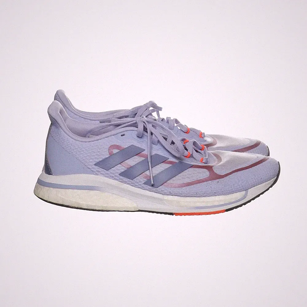 Adidas, Laufschuhe, Größe: 40 1/2, Lila, Damen #bHo