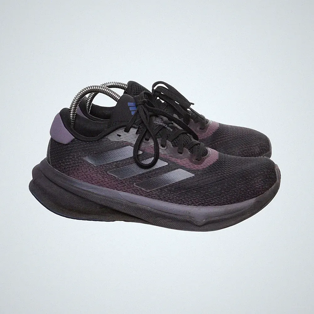 Adidas, Laufschuhe, Größe: 40 2/3, model: supernova, Schwarz/Lila, Damen #Tjk