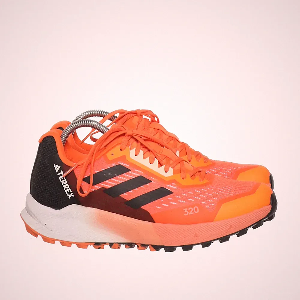 Adidas, Laufschuhe, Größe: 41 1/2, Orange/Schwarz, Damen #WZx