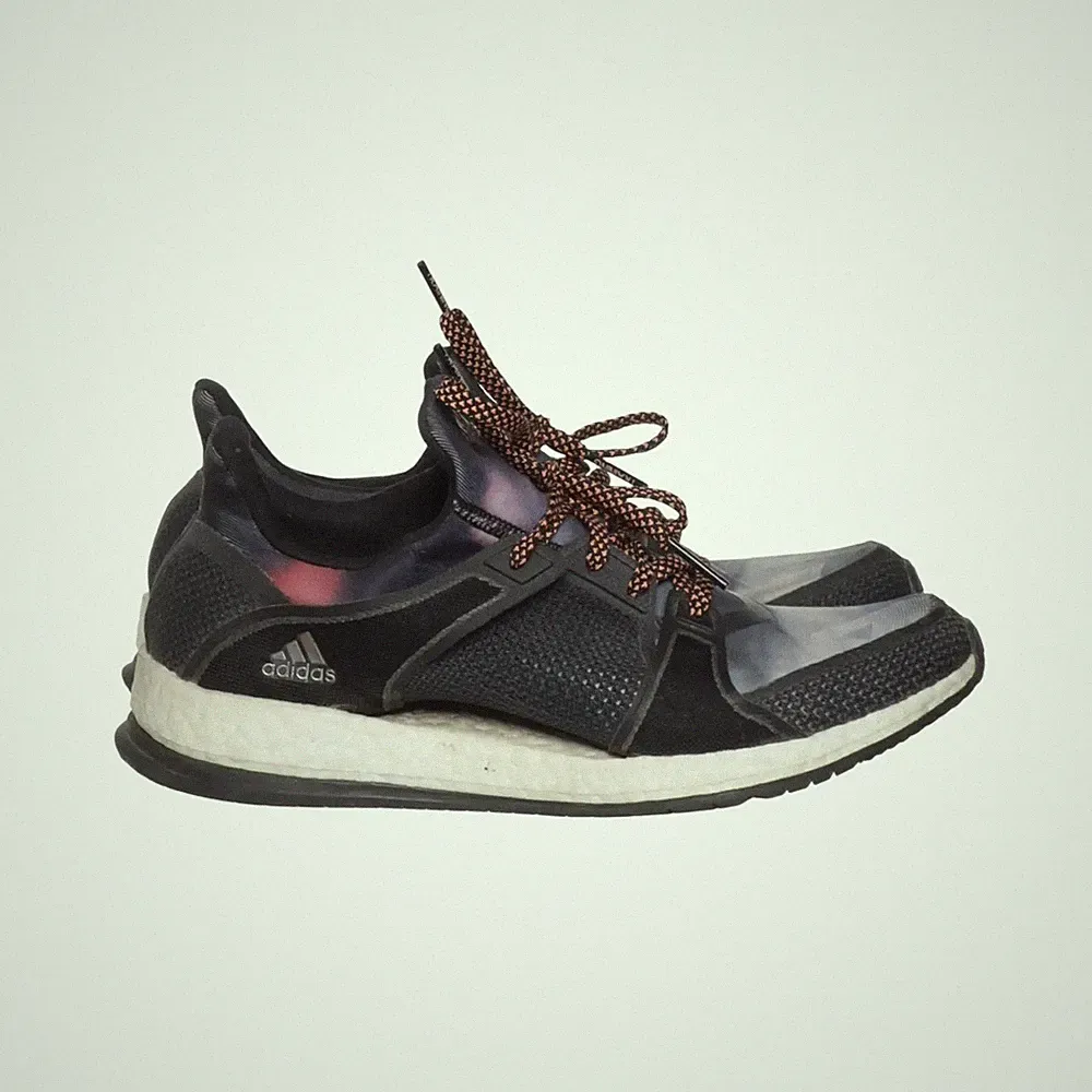 Adidas, Laufschuhe, Größe: 41 1/3, model: pureboost x, Schwarz/Weiß, Damen #Nfx