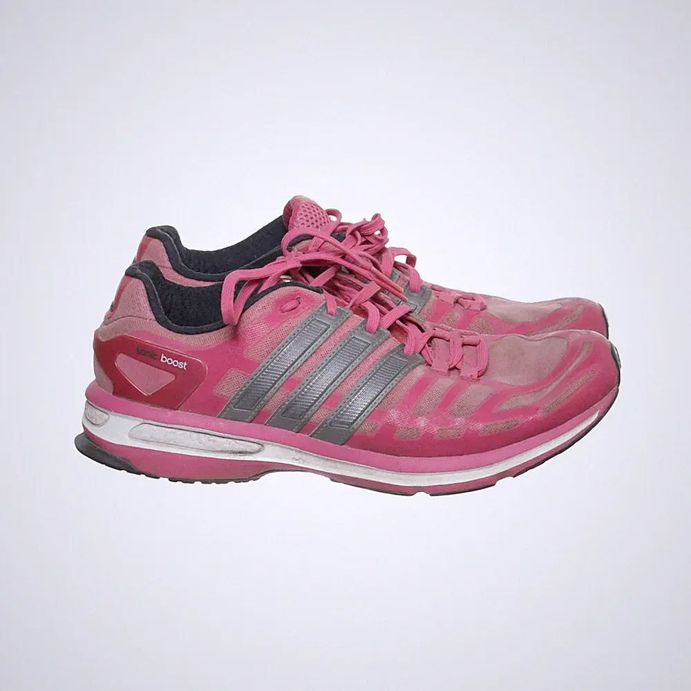 Adidas, Laufschuhe, Größe: 41 1/3, model: supernova glide boost, Pink/Grau #y6z