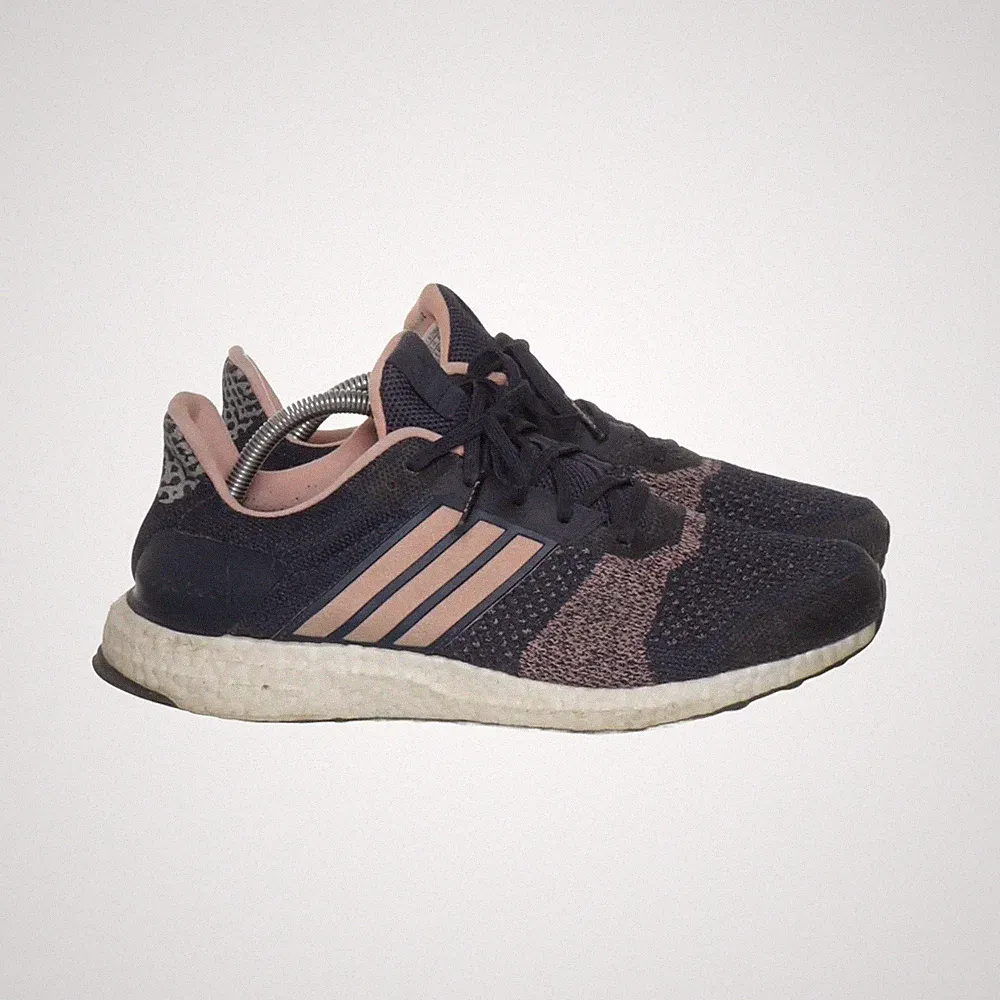 Adidas, Laufschuhe, Größe: 43 1/3, model: ultra boost, Blau/Pink, Damen #a07