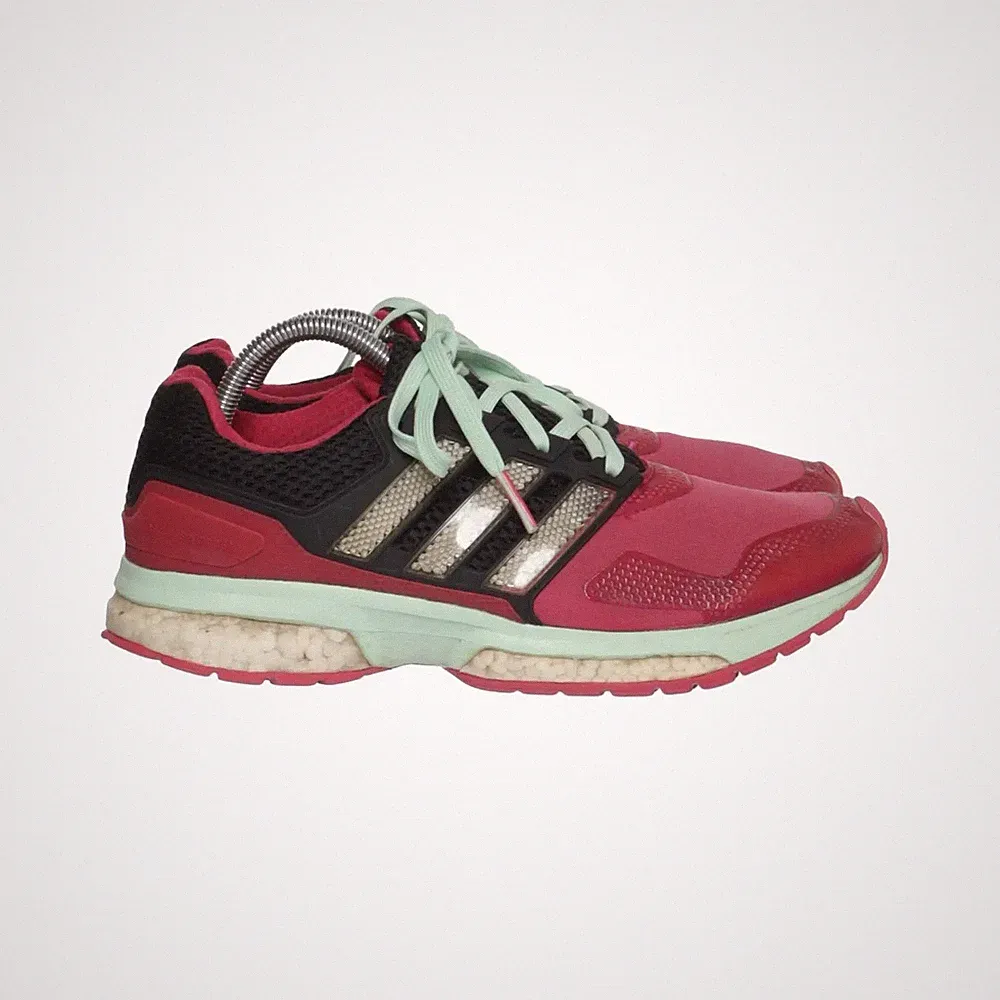 Adidas, Laufschuhe, Größe: 43 1/3, Pink/Schwarz/Mehrfarbig, Damen #wHK