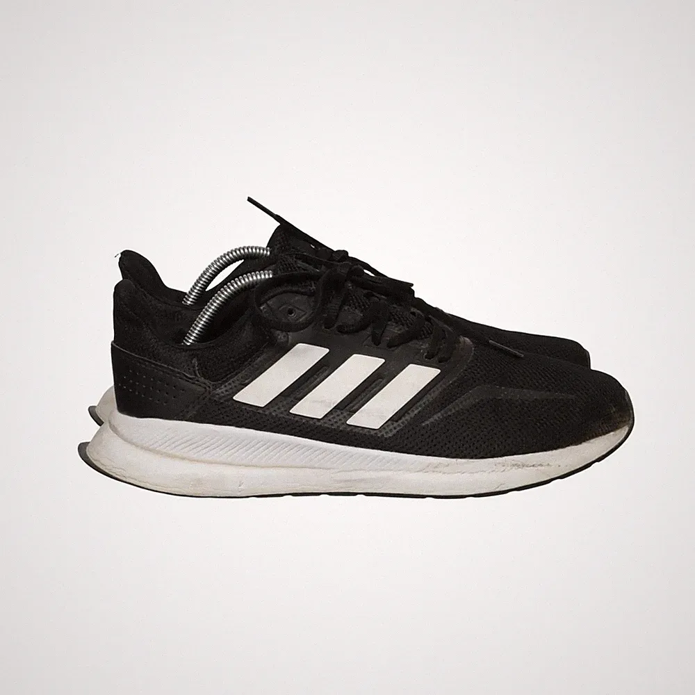 Adidas, Laufschuhe, Größe: 44, Schwarz/Weiß, Unisex (Erwachsene) #d3S