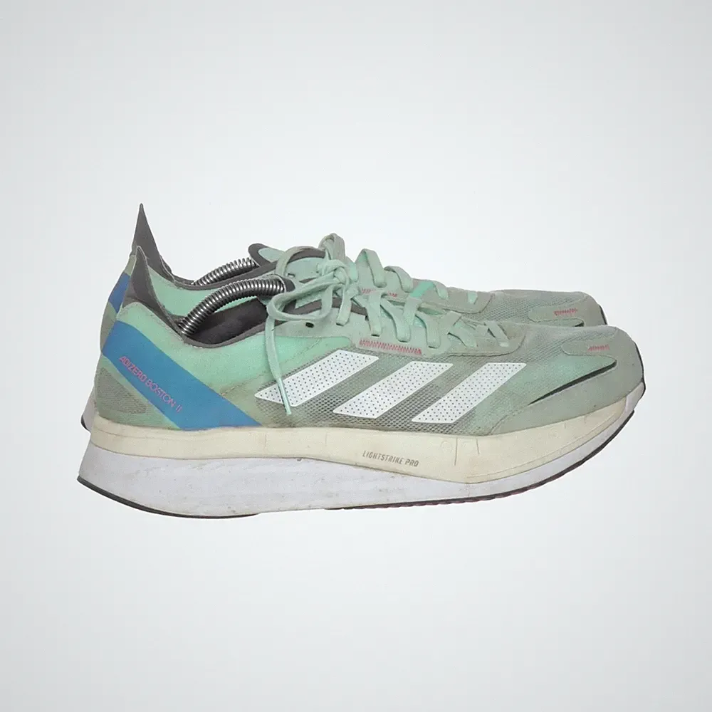 Adidas, Laufschuhe, Größe: 45 1/3, Adizero, Grün/Mehrfarbig #r9t