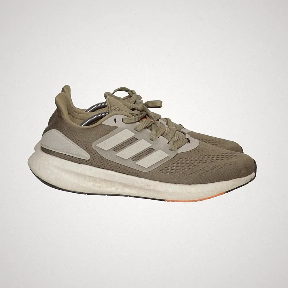 Adidas, Laufschuhe, Größe: 45, Grün/Orange/Weiß, Damen #HBn