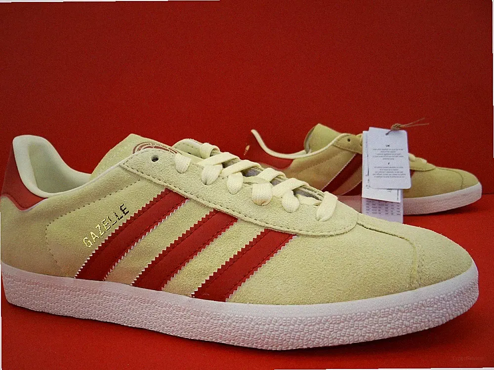 Adidas Originals Gazelle Sneaker Turnschuhe Laufschuhe Unisex Schuhe Gr.42 Gelb